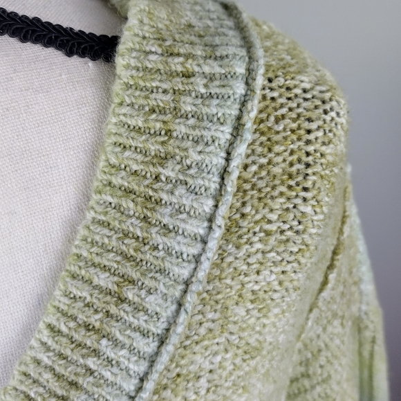 Women's Sweater By SO Good For Life 5 Layer Green Fall Fashion Wear Size Large - Picture 7 of 16